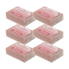 Silvestre Jabón Natural de Rosa Mosqueta en pastilla 100 g - Pack de 6 pastillas (600 g)