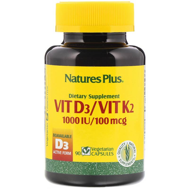Vitamina D3+ K2 90cap