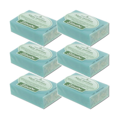 Silvestre Jabón Natural de Algas en pastilla 100 g - Pack de 6 pastillas (600 g) - 3