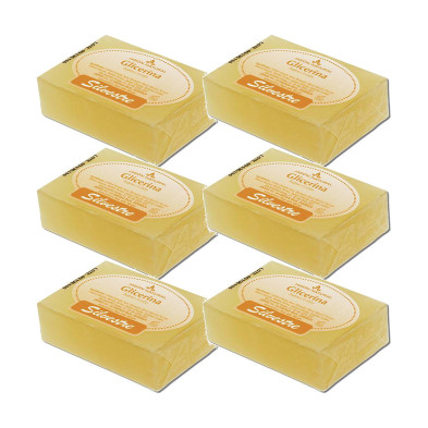 Silvestre Jabón Natural de Glicerina en pastilla 100 g - Pack de 6 pastillas (600 g) - 3