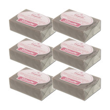 Silvestre Jabón Natural de Propóleo en pastilla 100 g - Pack de 6 pastillas (600 g)