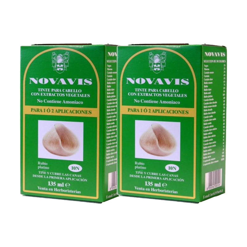 Novavis 10n  Rubio Platino - Pack de 2 unidades