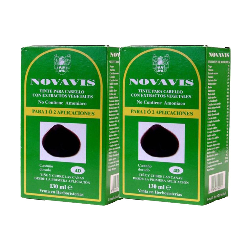 Novavis 4d Castaño Dorado - Pack de 2 unidades
