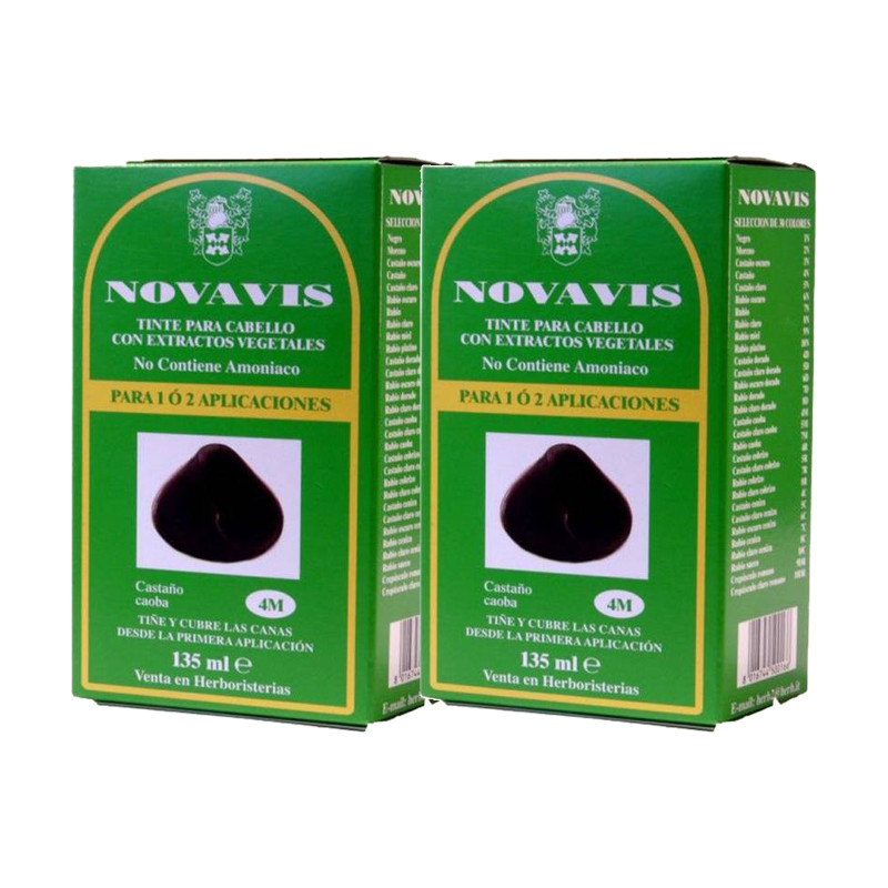 Novavis 4m Castaño Caoba - Pack de 2 unidades