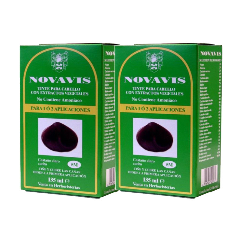 Novavis 5m Castaño Claro Caoba - Pack de 2 unidades