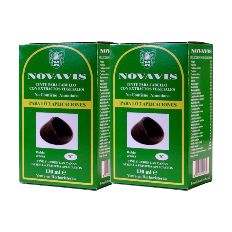Novavis 7c Rubio Ceniza - Pack de 2 unidades