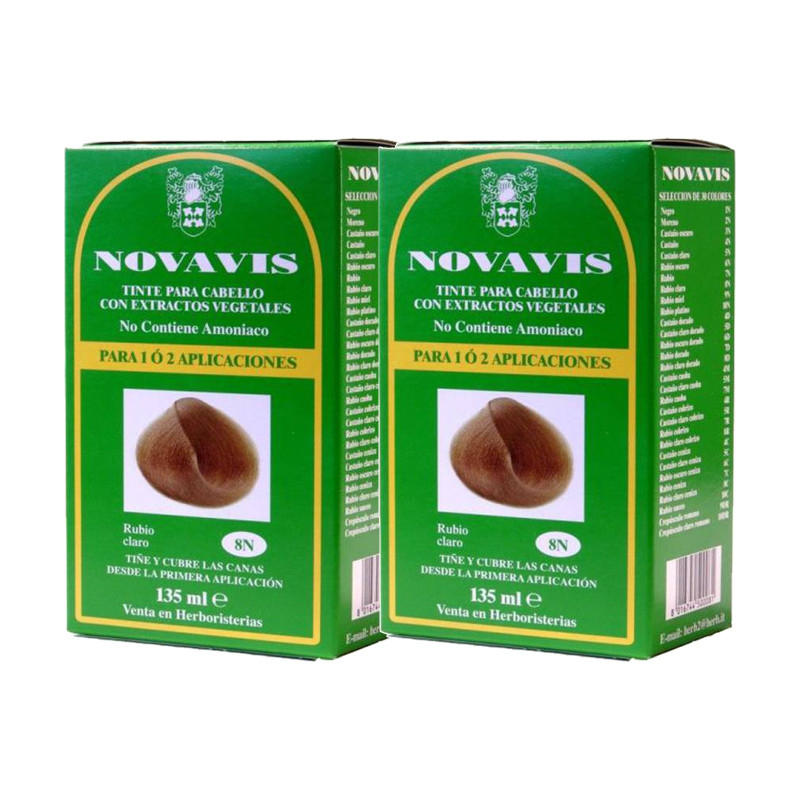 Novavis 8n Rubio Claro - Pack de 2 unidades