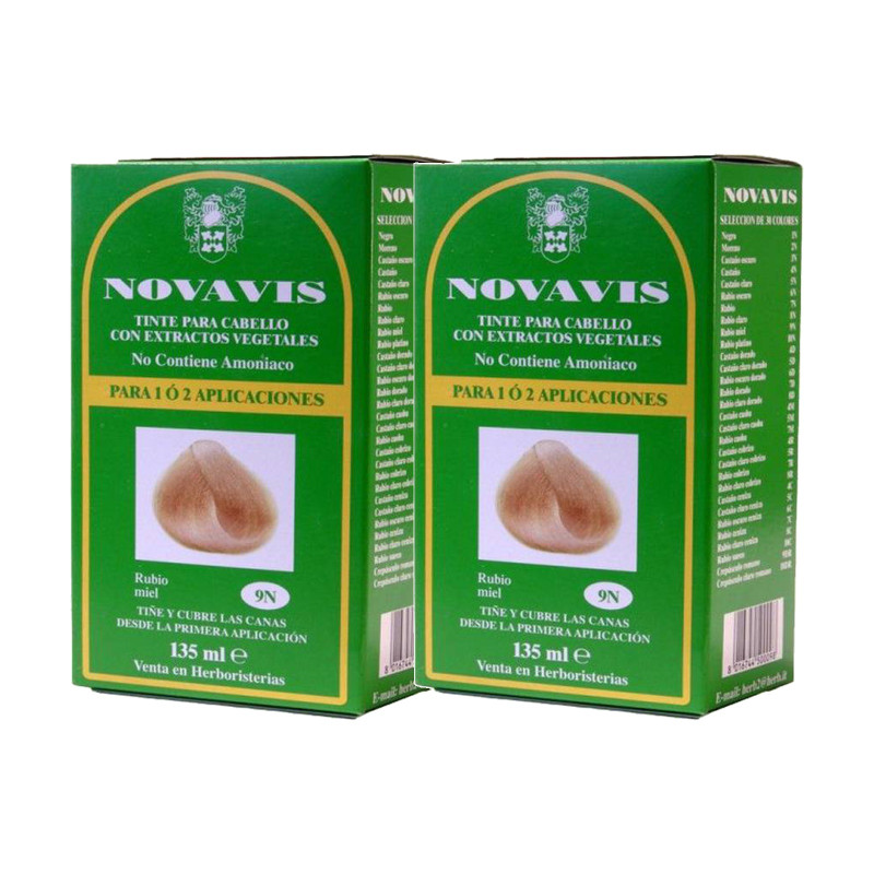 Novavis 9n Rubio Miel - Pack de 2 unidades
