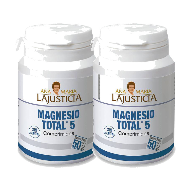 Ana María Lajusticia Magnesio Total 5 Sales 100comp - Pack de 2 unidades