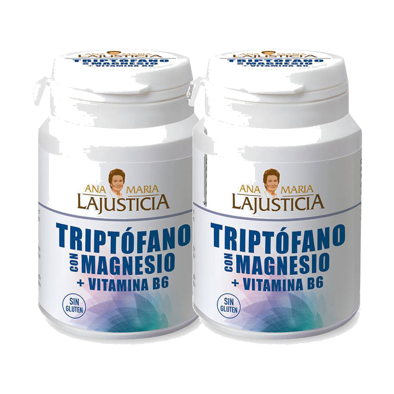 Ana María Lajusticia Triptófano Magnesio + Vitamina B6 60comp - Pack de 2 unidades