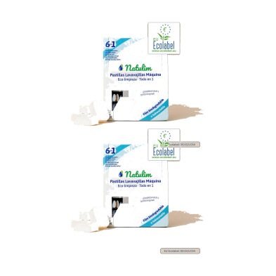 Pack 2 x Lavavajillas Neutra Caja 30 Pastillas - Natulim