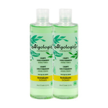 Algologie Champú Revitalizante con algas, ginkgo y ginseng 300 ml - Pack de 2 botes (600 ml en total)