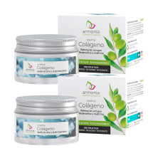 Armonía Crema Facial de Colágeno 50 ml - Pack de 2 tarros (100 ml en total)