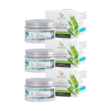 Armonía Crema Facial de Colágeno 50 ml - Pack de 3 tarros (150 ml en total)