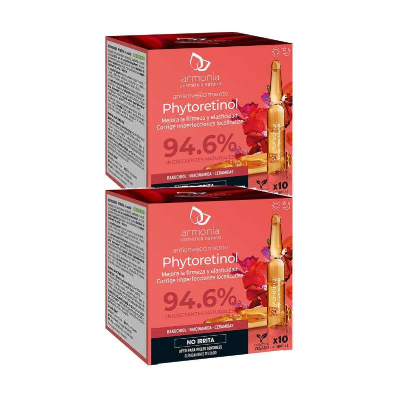 Armonía Phytoretinol, ampollas faciales 10 ampollas de 2 ml - Pack de 2 cajas