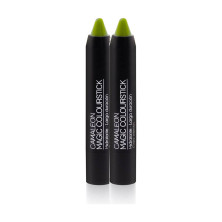 Camaleón Magic Colourstick Nº3, barra de labios verde que vira a fucsia - Pack de 2 barras