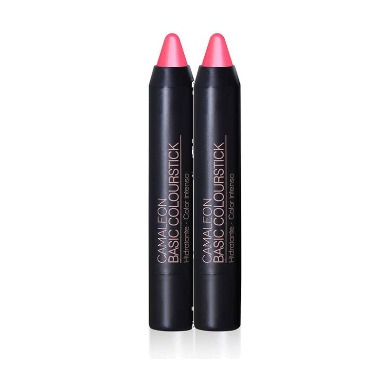 Camaleón Barra de Labios Basic Colour Flúor - Pack de 2 barras