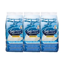 Danival Sal Marina Gruesa sin Refinar 1 kg - Pack de 3 bolsas (3 kg en total)