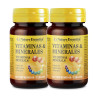 Nature Essential Vitaminas + Minerales + Hierro 60 comprimidos - Pack de 2 botes