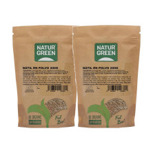 Naturgreen Harina de Dátil sin Gluten Bio 200 g - Pack de 2 bolsas (400 g en total)
