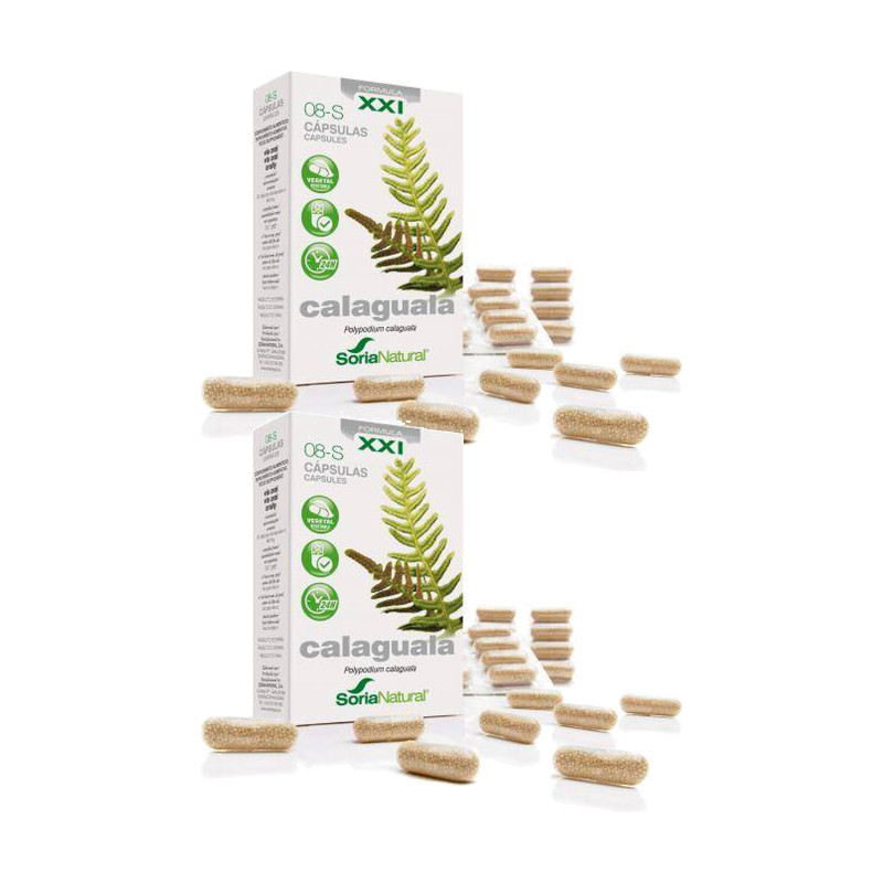 Soria Natural Calaguala 08-S 690 mg 30 cápsulas - Pack de 2 botes