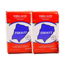 Taragüi Yerba Mate con Palo 500 g - Pack de 2 paquetes (1 kg en total)