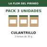 La Flor del Pirineo Culantrillo 30 g - Pack de 3 bolsas (90 g en total)
