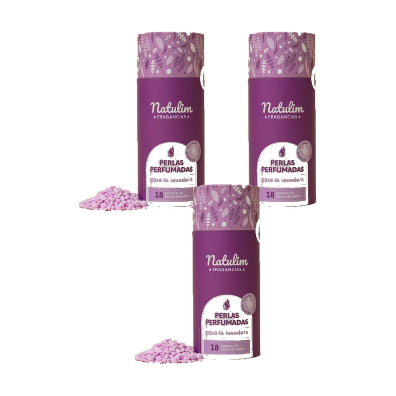 Natulim Perlas Perfume Lavanda 30 Lavados - Pack de 3 unidades