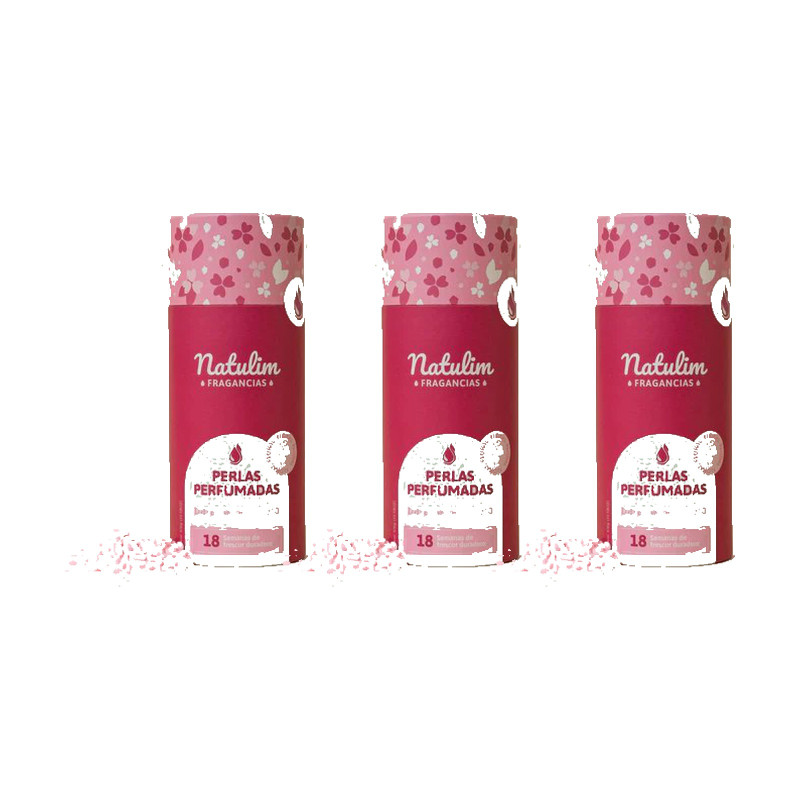 Natulim Perlas Perfume Floral 30 Lavados - Pack de 3 unidades