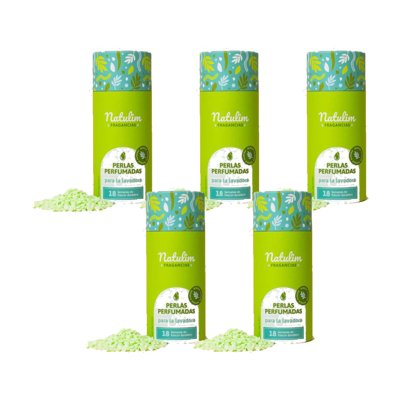 Natulim Perlas Perfume Bosque Aurora 30 Lavados - Pack de 5 unidades