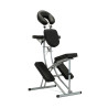 Silla de masaje plegable negro - Sloan