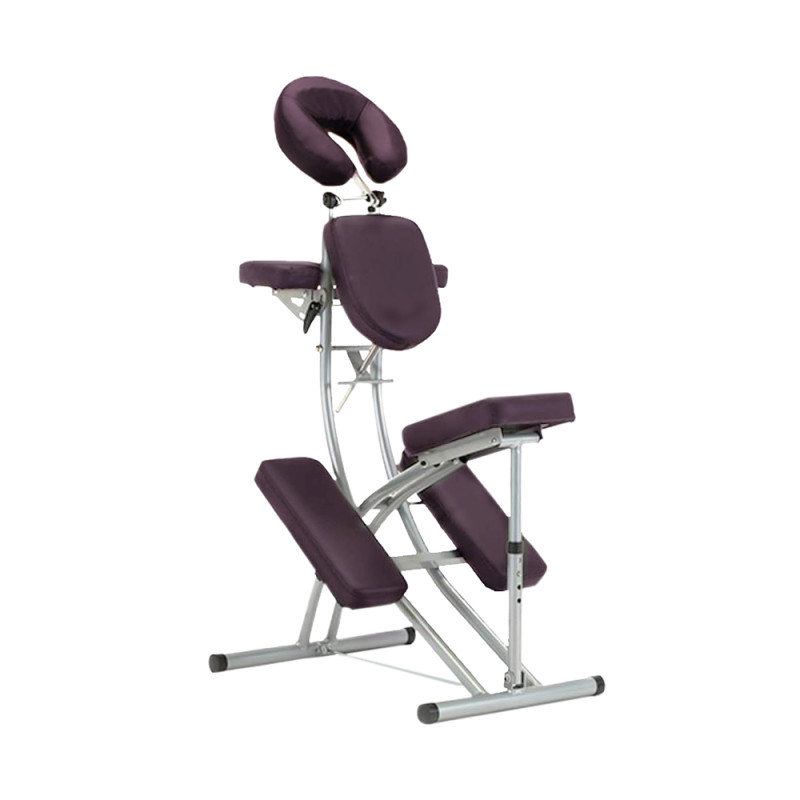 Silla de masaje plegable burdeos Sloan