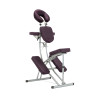 Silla de masaje plegable burdeos - Sloan