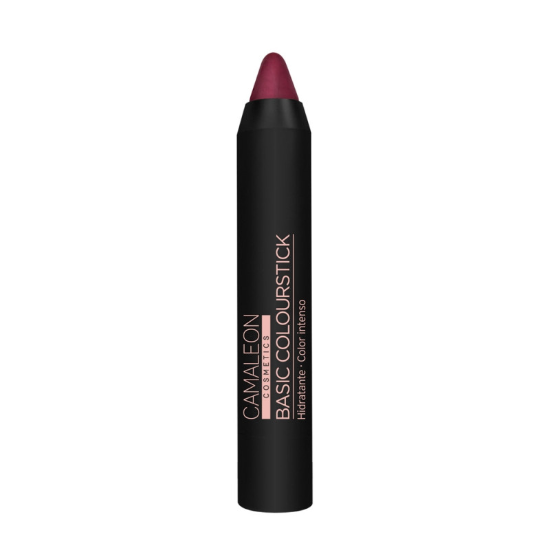 Pintalabios Mate Basic Colourstick Berenjena + Fijador Labial Primer