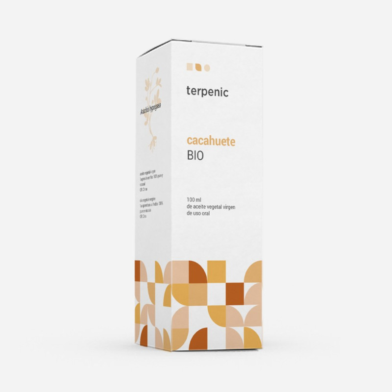 Aceite Vegetal Cacahuete Virgen Bio 100ml - Terpenic