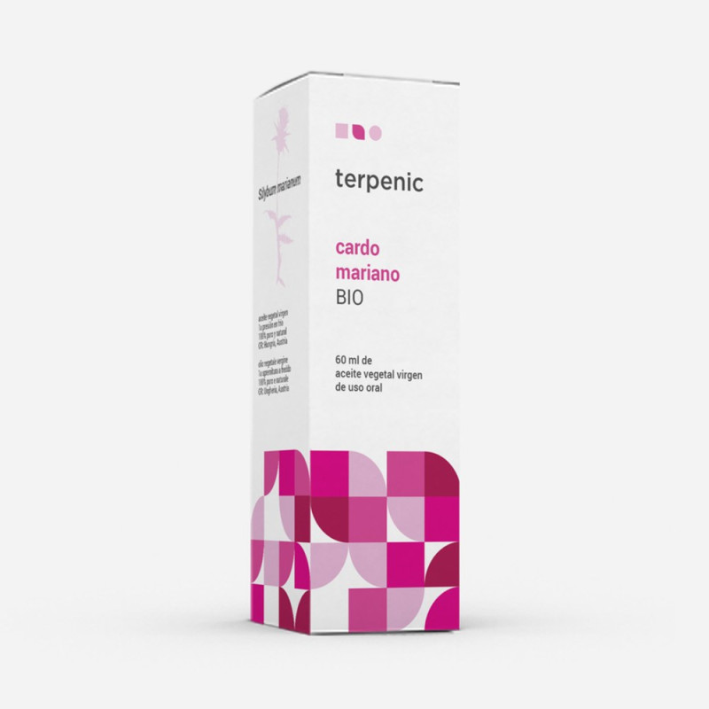 Aceite Vegetal Cardo Mariano Virgen Bio 60ml - Terpenic