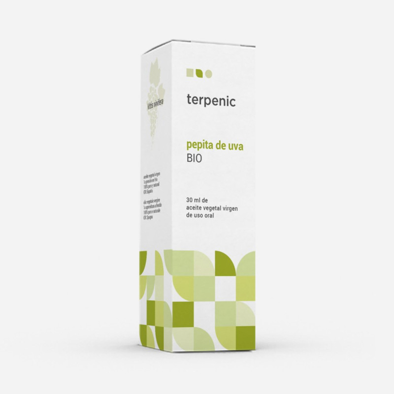 Aceite Vegetal Pepita De UVA Virgen Bio 250ml - Terpenic