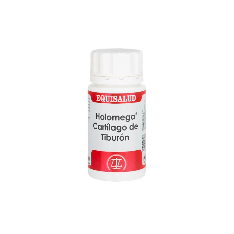 Holomega Cartilago Tiburon 60 Cápsulas - Equisalud