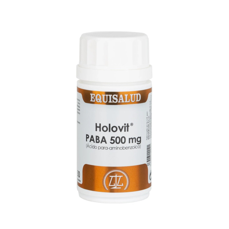 Holovit Paba 500mg 50 Cápsulas - Equisalud