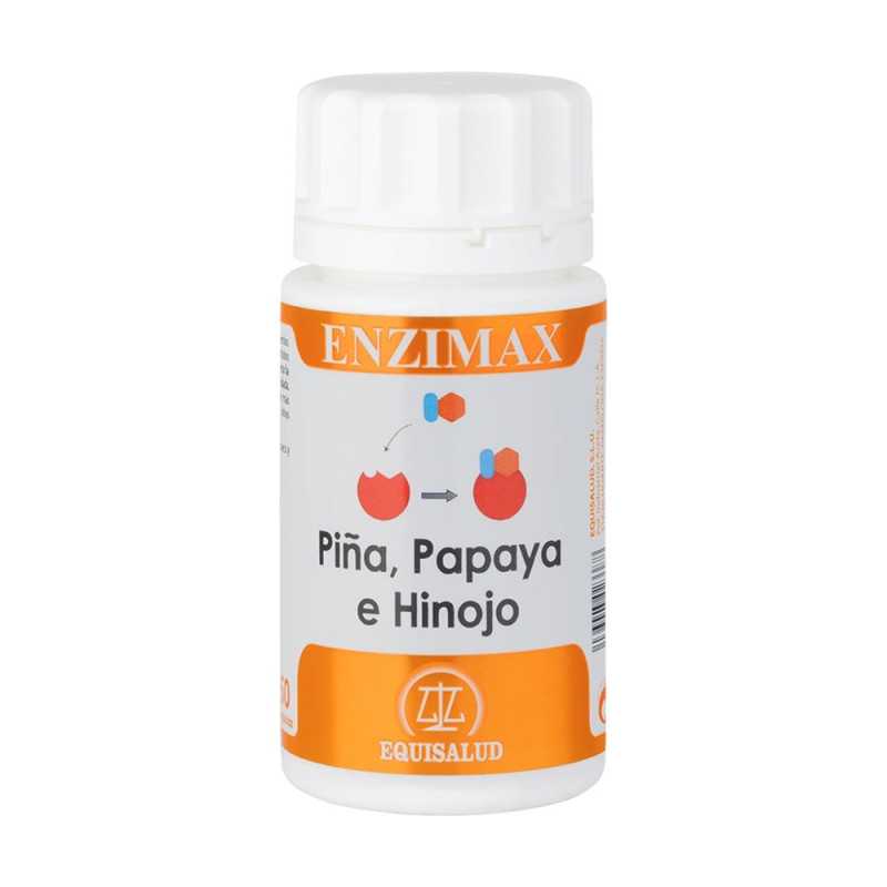 Enzymax Piña, Papaya, Hinojo 50 Comprimidos - Equisalud