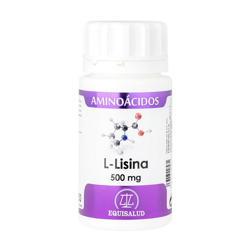 Holomega L- Lisina 50 Cápsulas - Equisalud