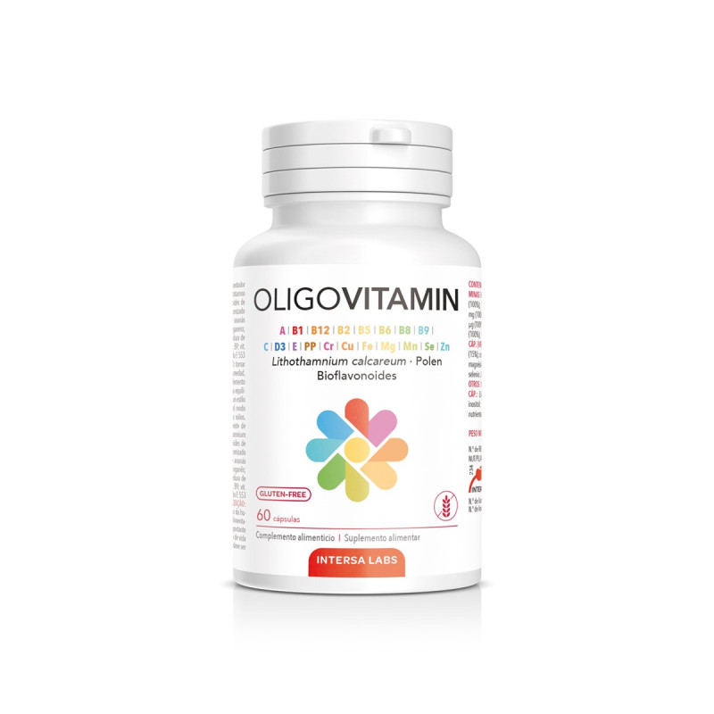 Oligovitamin 60 Cápsulas - Intersa Dietéticos