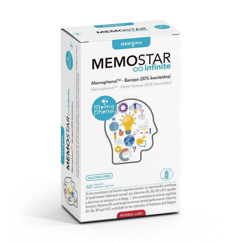 Memostar Infinite 60 Cápsulas - Intersa Dietéticos