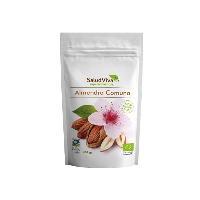 Almendras Comuna De 200g - Salud Viva