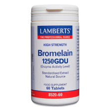 Bromelina 1250 Gdu 60 Tabletas - Lamberts