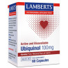 Ubiquinol 100mg 60 Cápsulas - Lamberts