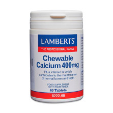 Calcio Masticable 400mg 60 Cápsulas - Lamberts
