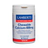 Calcio Masticable 400mg 60 Cápsulas - Lamberts