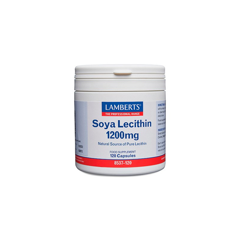 Lecitina 1200mg 120 Cápsulas - Lamberts