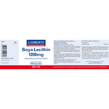 Lecitina 1200mg 120 Cápsulas - Lamberts